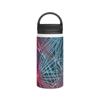 Erica Humphries - Air Resistance Force, Abstractly - Stainless Steel Water Bottle