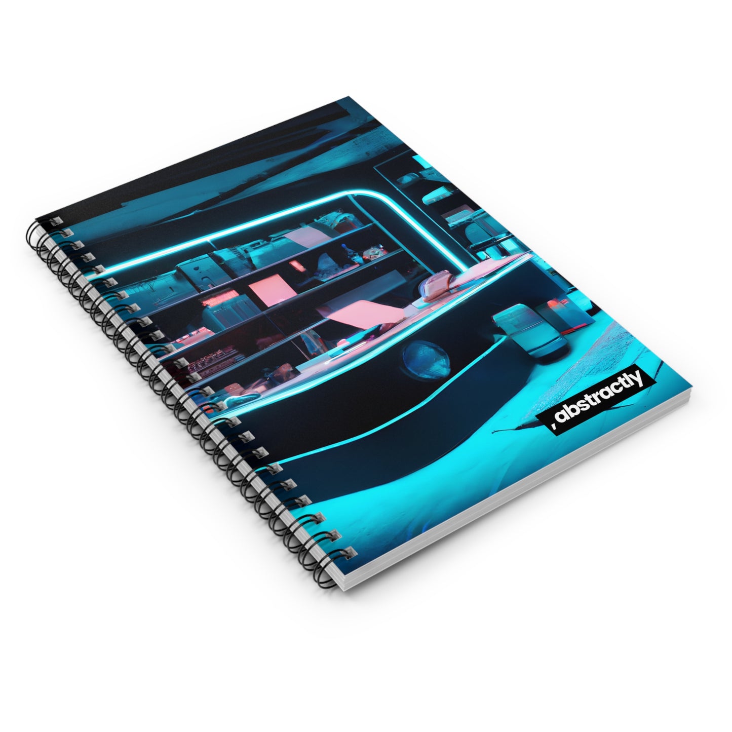 Spectrum Ledger - Accounts Receivable, Abstractly - Spiral Notebook