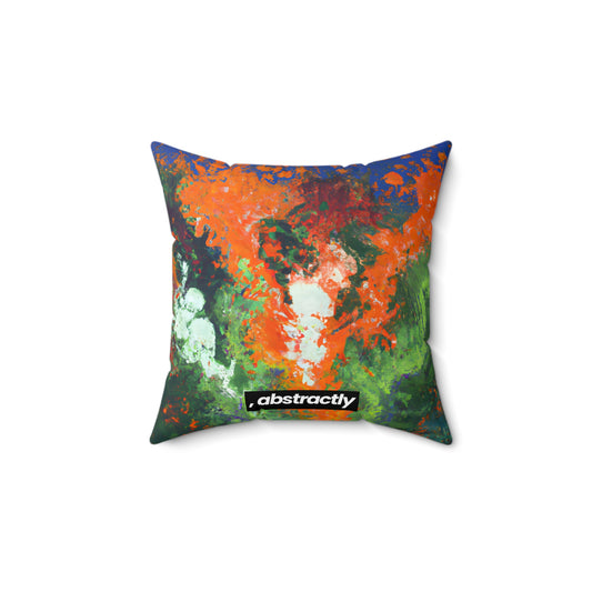 Galactic Oxide - Chemistry, Abstractly - Faux Suede Throw Pillow