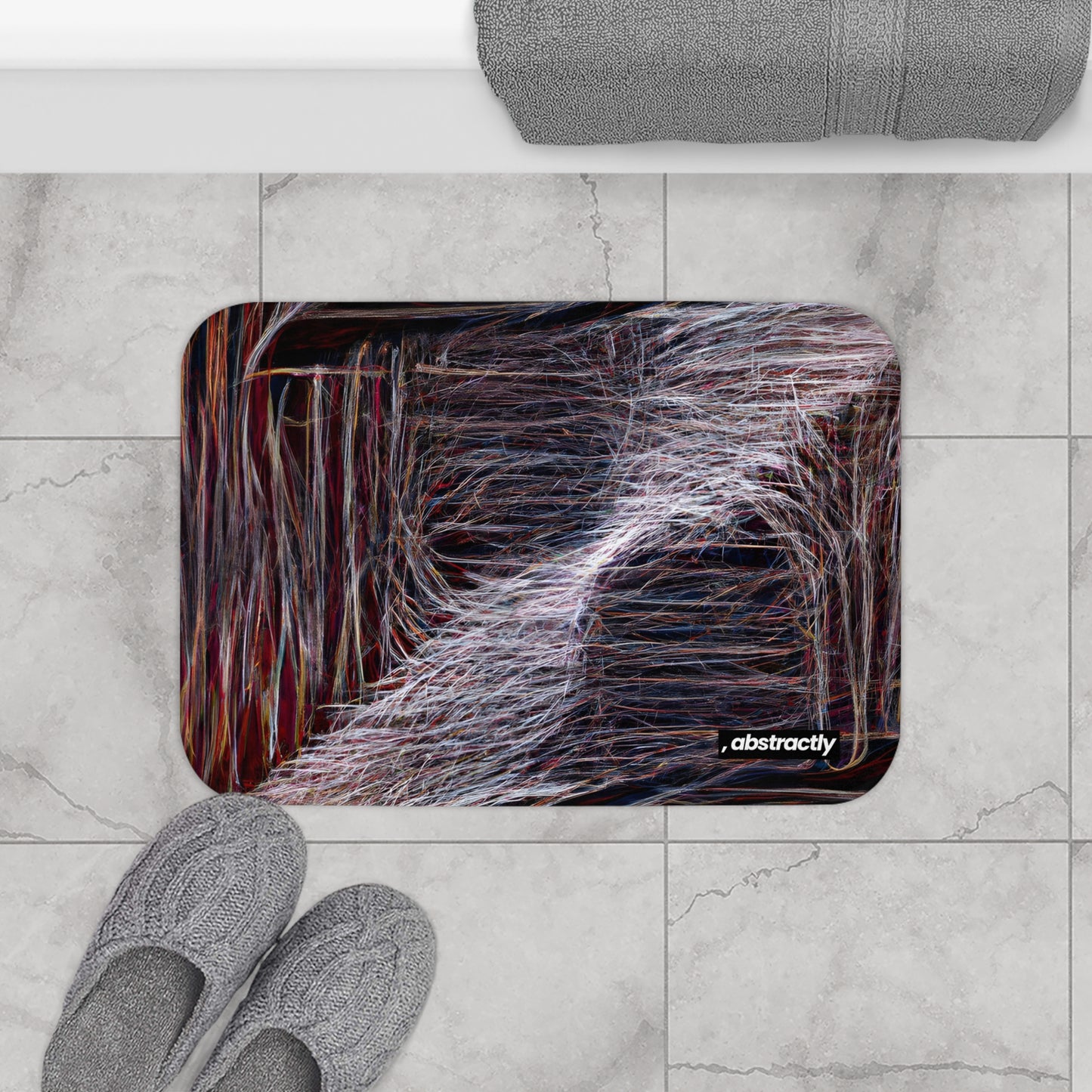 Francis Hardwick - Spring Force, Abstractly - Bath Mat