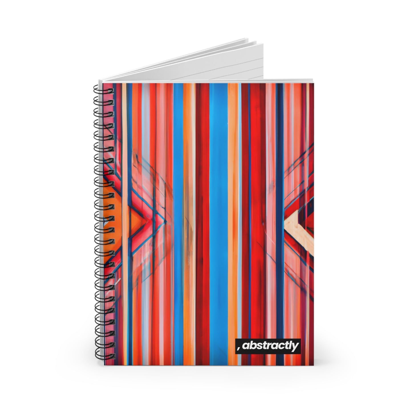 Irene Strauss - Electric Force, Abstractly - Spiral Notebook