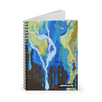 Beryllium Starfire - Chemistry, Abstractly - Spiral Notebook