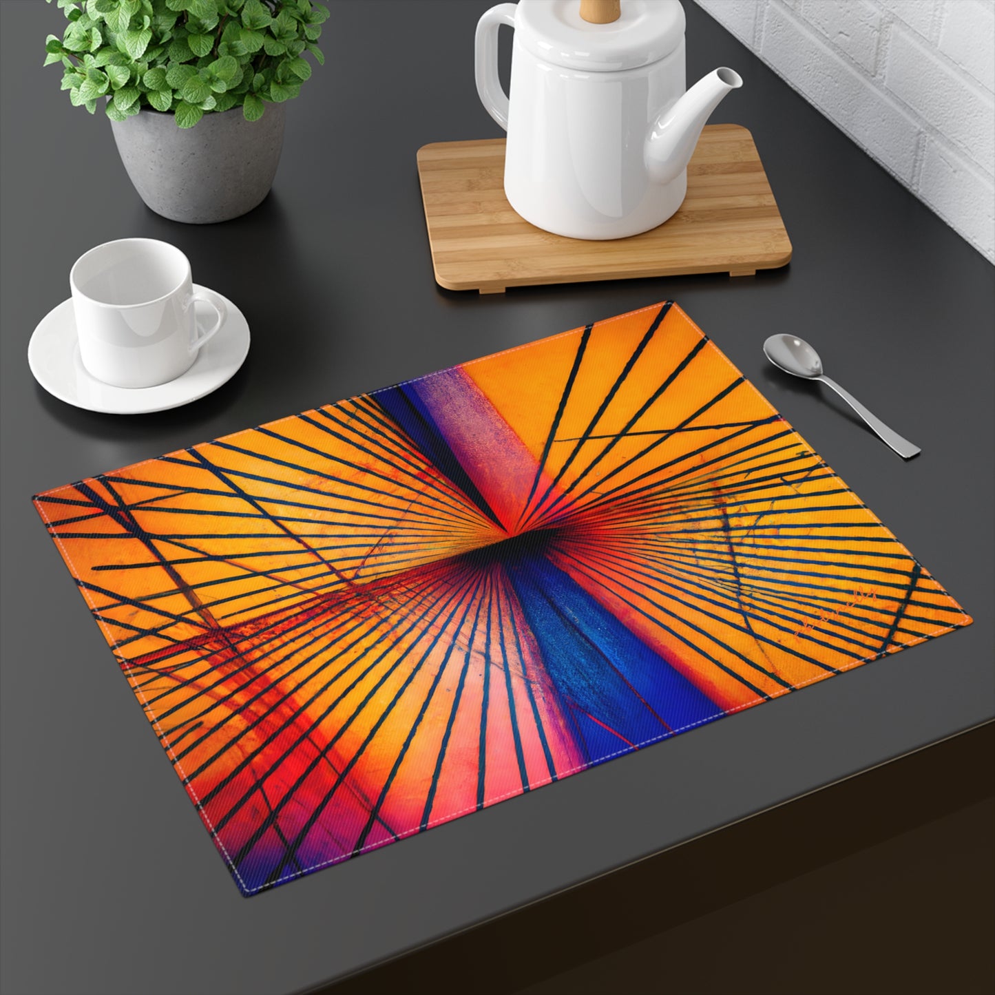 Richard Sterling - Magnetic Force, Abstractly - Placemat