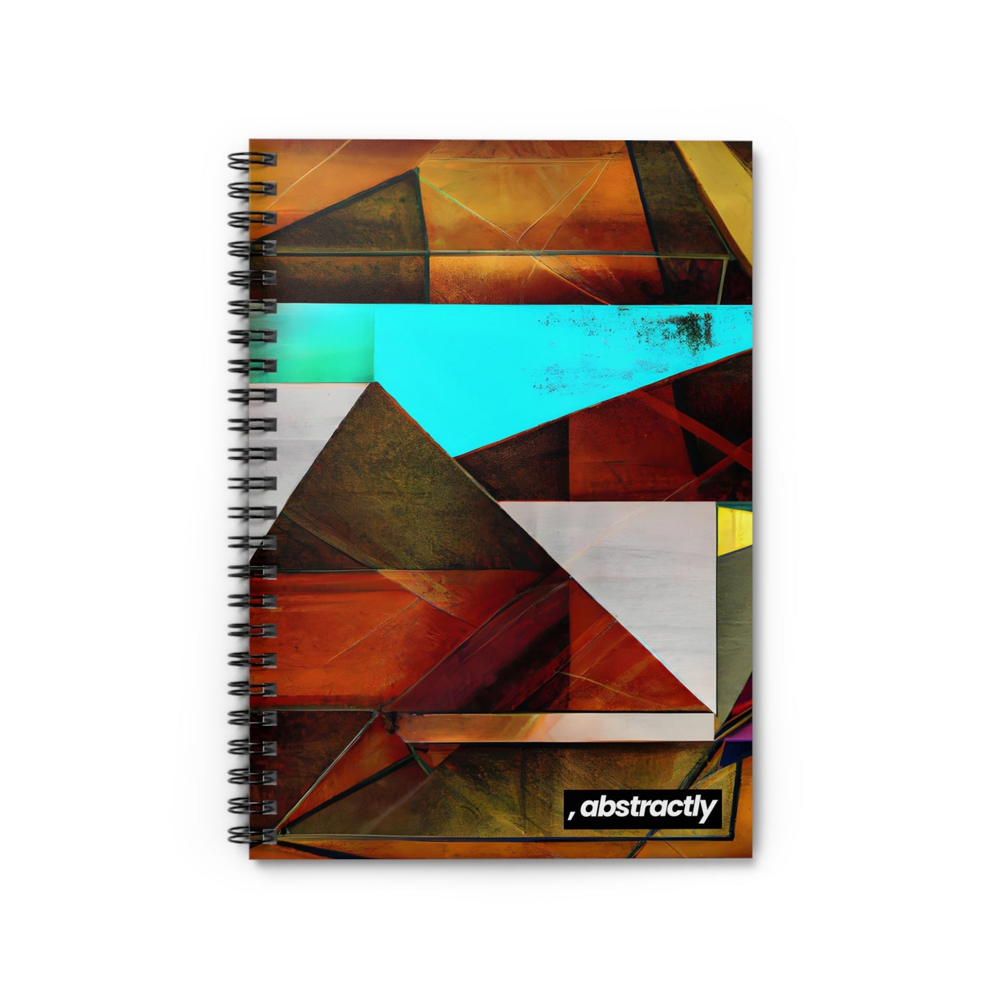 Julian Firth - Friction Force, Abstractly - Spiral Notebook