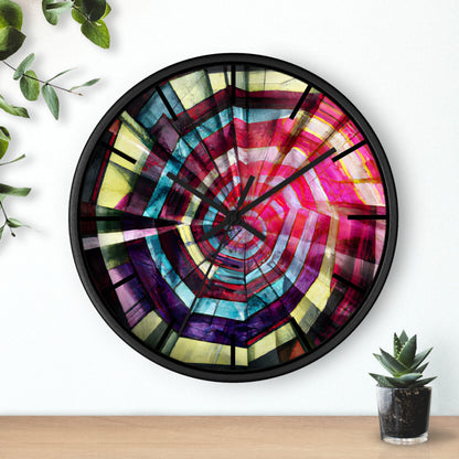 Vera Blackburn - Gravity Force, Abstractly - Wall Clock