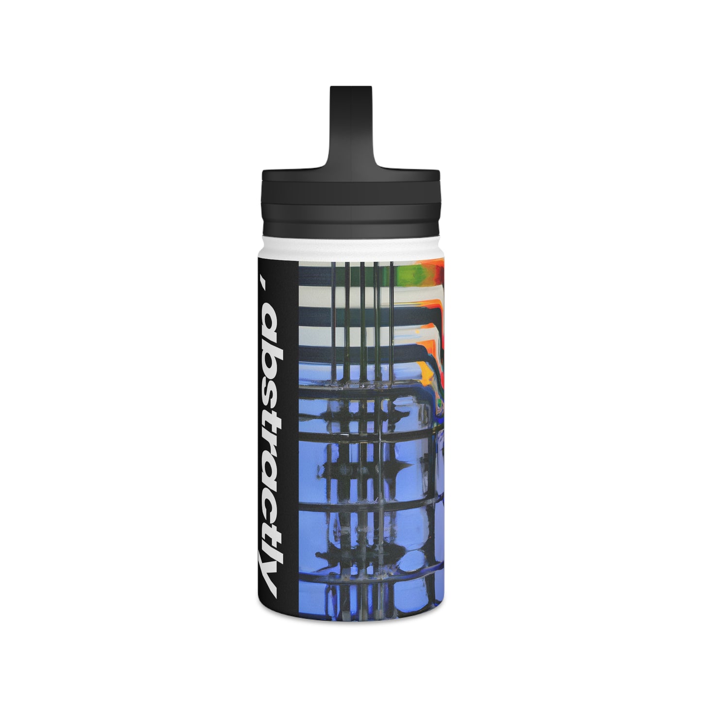 Leonardo Winterbourne - Strong Force, Abstractly - Stainless Steel Water Bottle