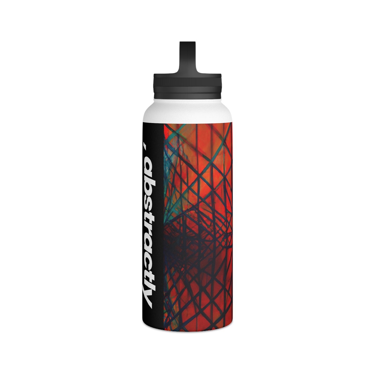 Harold Fitzsimmons - Tension Force, Abstractly - Stainless Steel Water Bottle