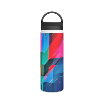 Helen Kaplan - Air Resistance Force, Abstractly - Stainless Steel Water Bottle