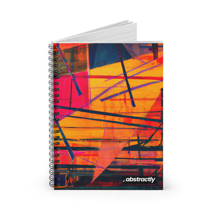 Alice Feldman - Electric Force, Abstractly - Spiral Notebook