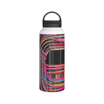 Harold Richards - Electromagnetic Force, Abstractly - Stainless Steel Water Bottle