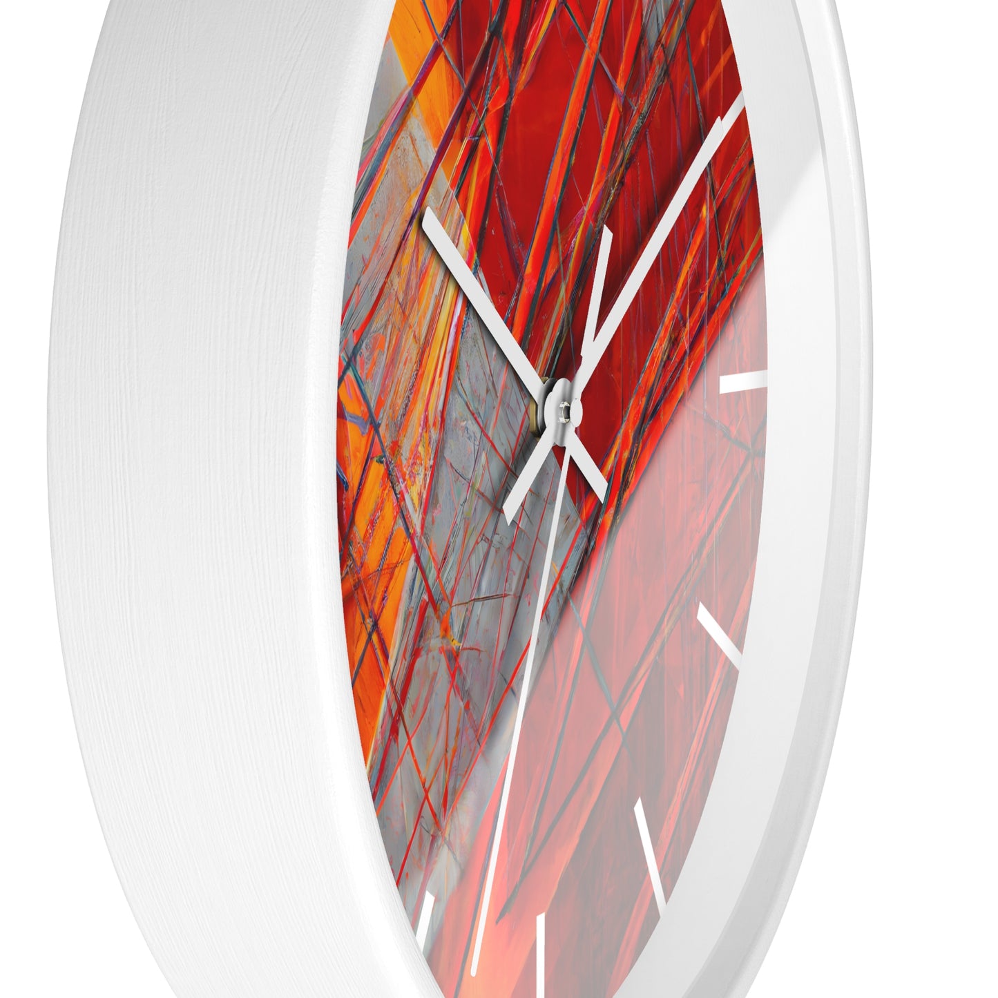 Adrienne Dufresne - Gravity Force, Abstractly - Wall Clock