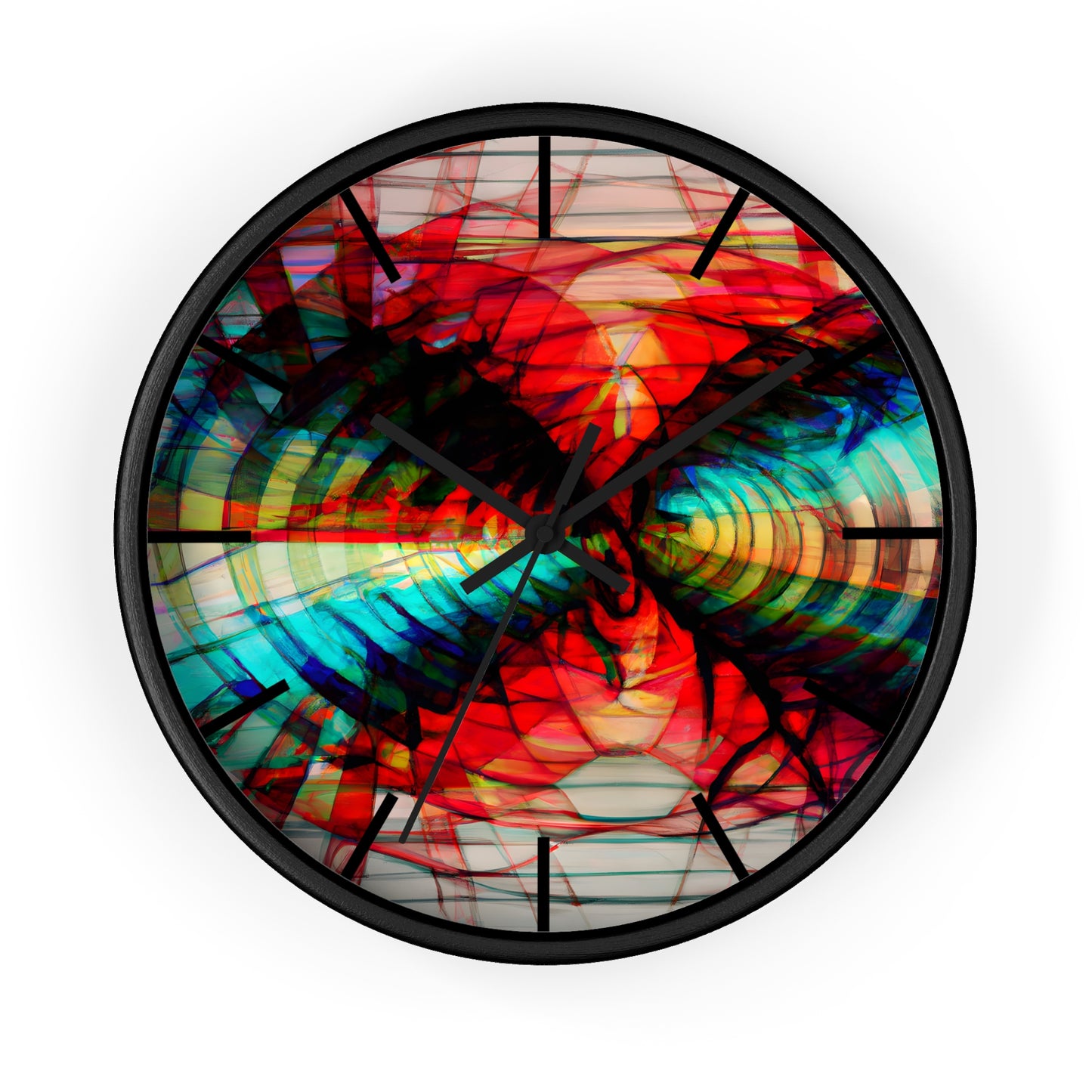 Yulia Sparks - Electromagnetic Force, Abstractly - Wall Clock