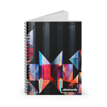 Elena Fuchs - Applied Force, Abstractly - Spiral Notebook