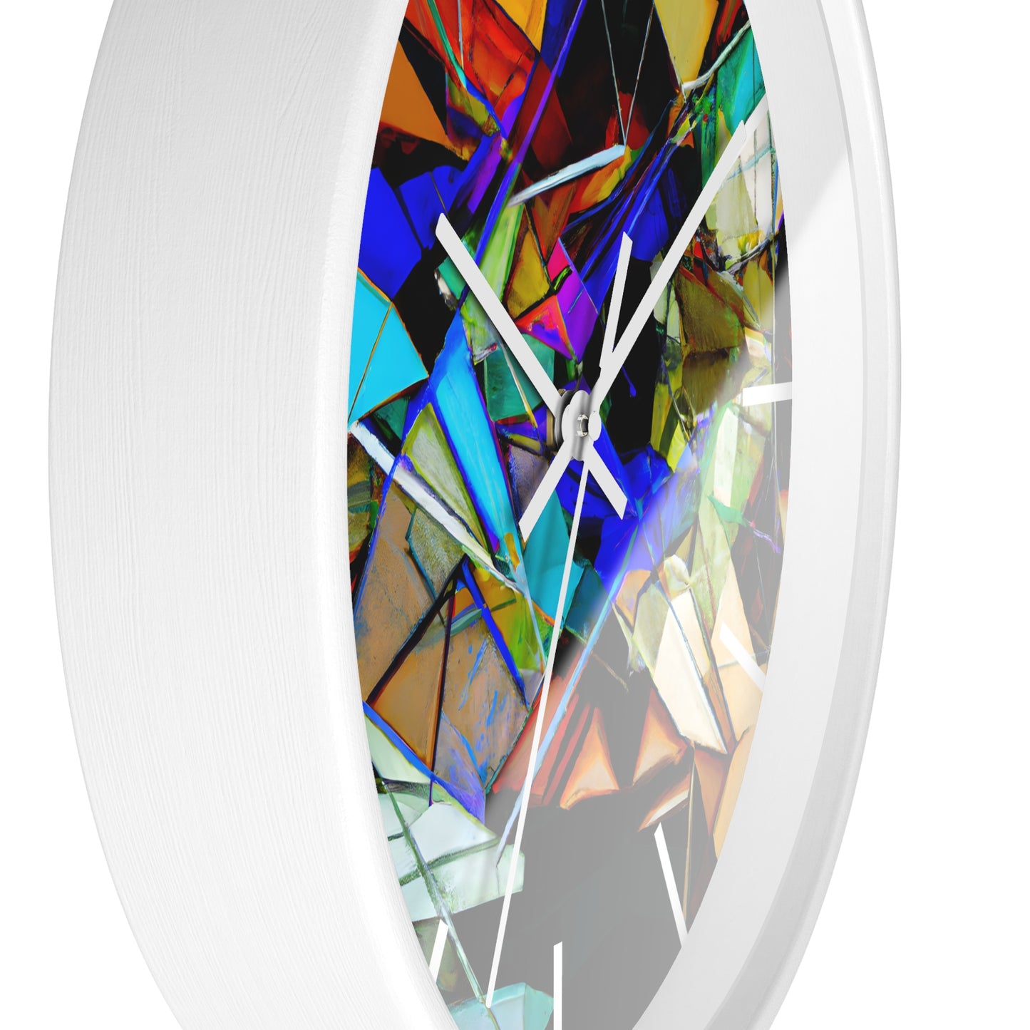 Adrianne Lehmann - Electric Force, Abstractly - Wall Clock