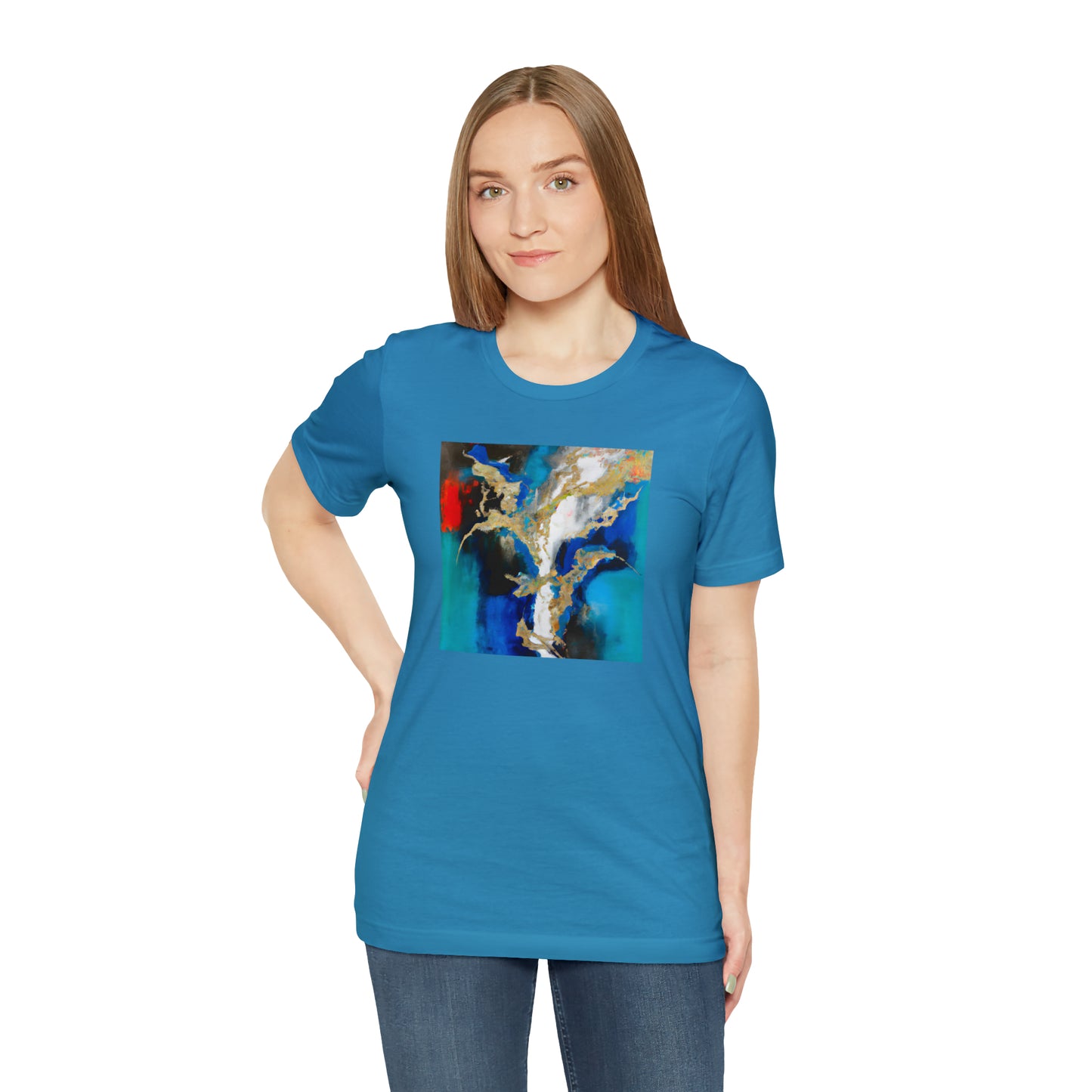 Solar Crystalonium - Hydrogen, Abstractly - Tee