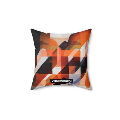 Adrian Rosenberg - Weak Force, Abstractly - Faux Suede Throw Pillow