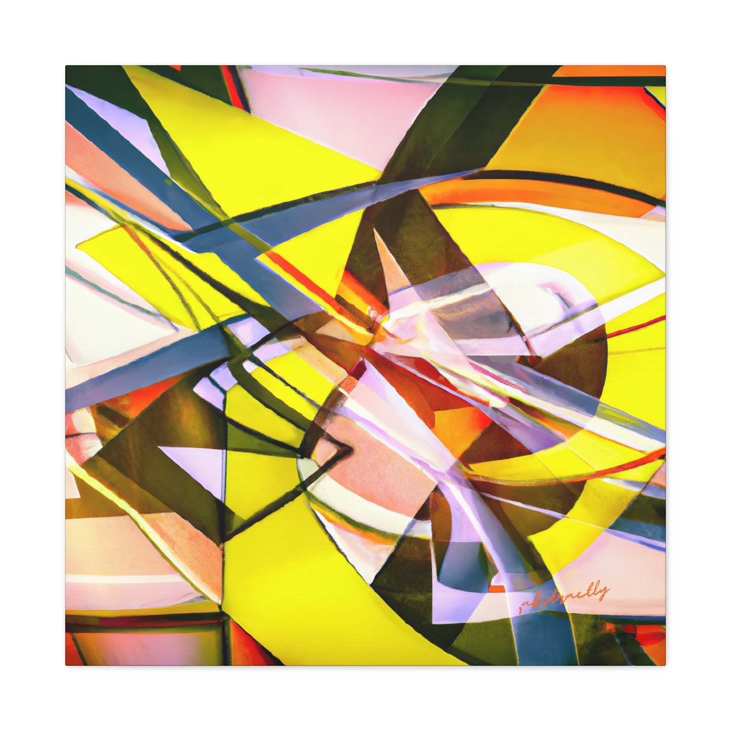 Russell Sternberg - Electromagnetic Force, Abstractly - Canvas