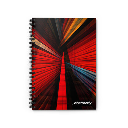 Eleanor Finchley - Electromagnetic Force, Abstractly - Spiral Notebook