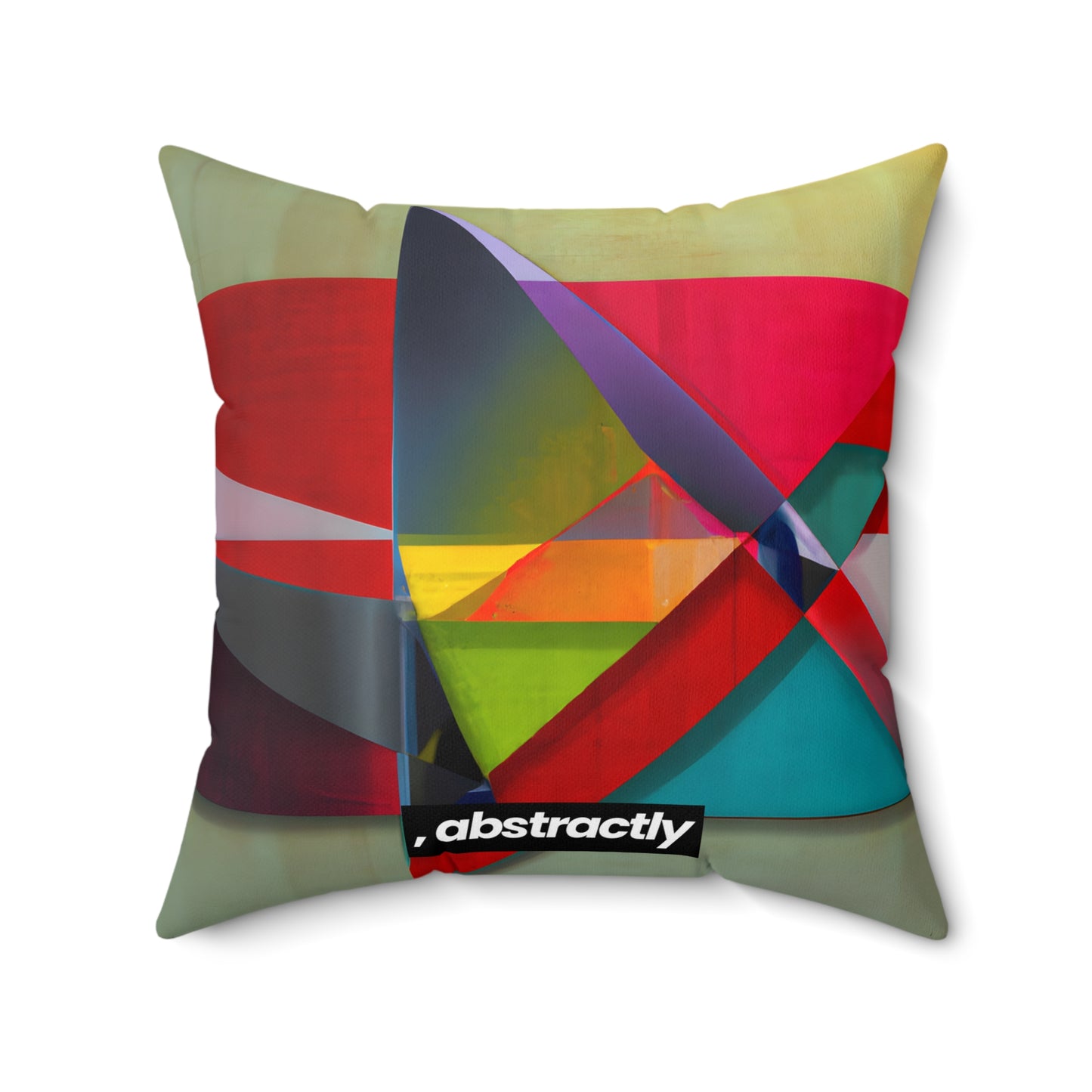 Thomas Sanderson - Friction Force, Abstractly - Faux Suede Throw Pillow