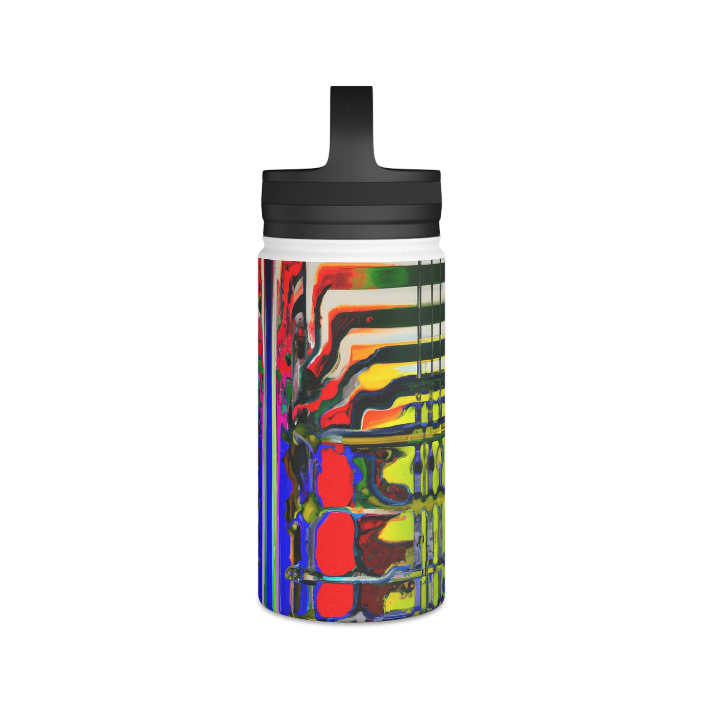 Leonardo Winterbourne - Strong Force, Abstractly - Stainless Steel Water Bottle