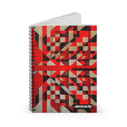 Rosalind Berkley - Applied Force, Abstractly - Spiral Notebook