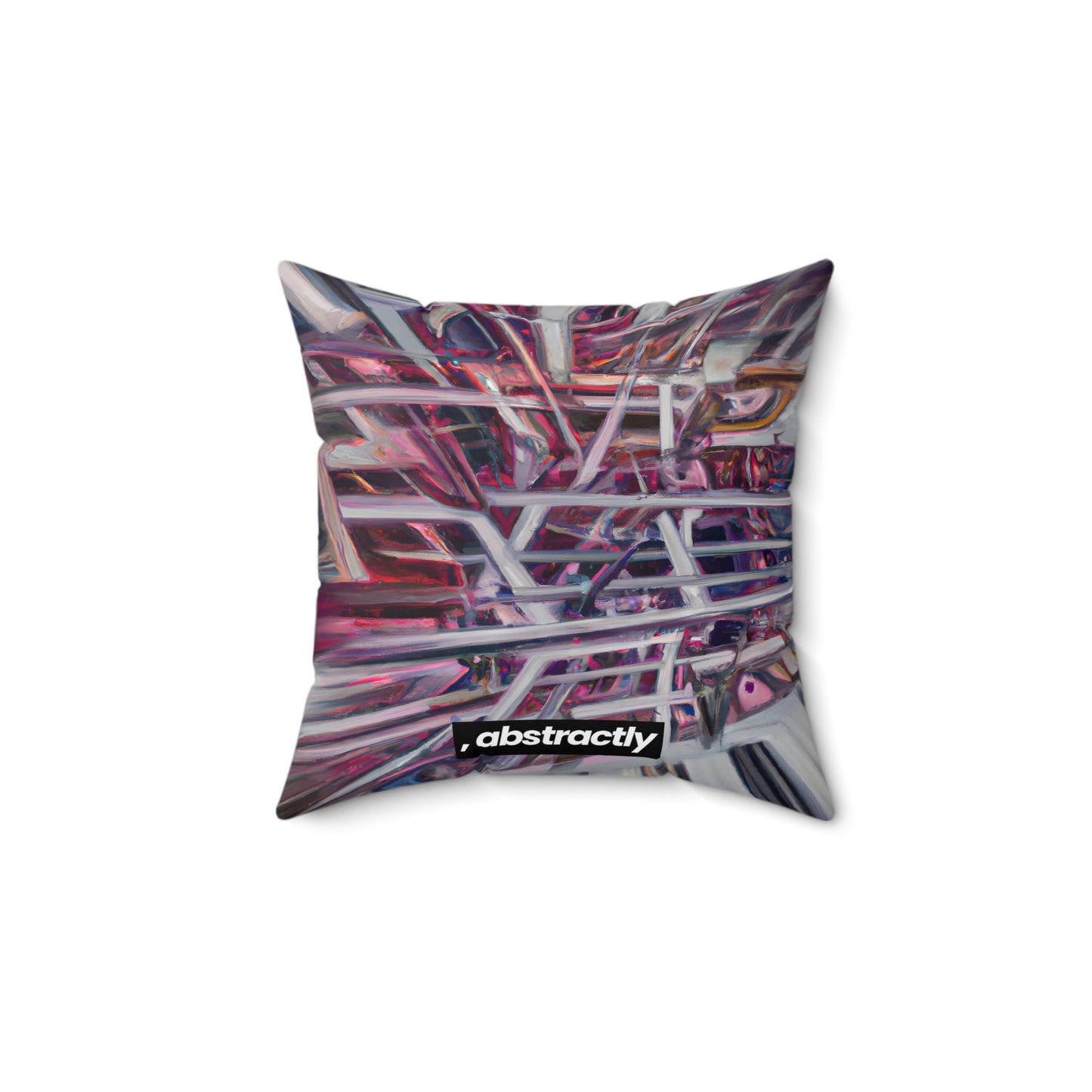 Francis Thorne - Normal Force, Abstractly - Faux Suede Throw Pillow