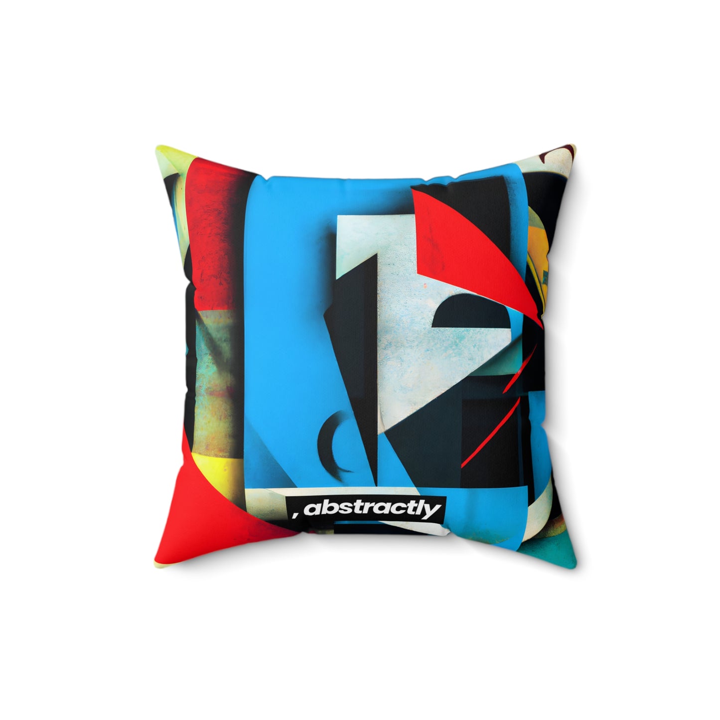 Isobel Farnsworth - Weak Force, Abstractly - Faux Suede Throw Pillow