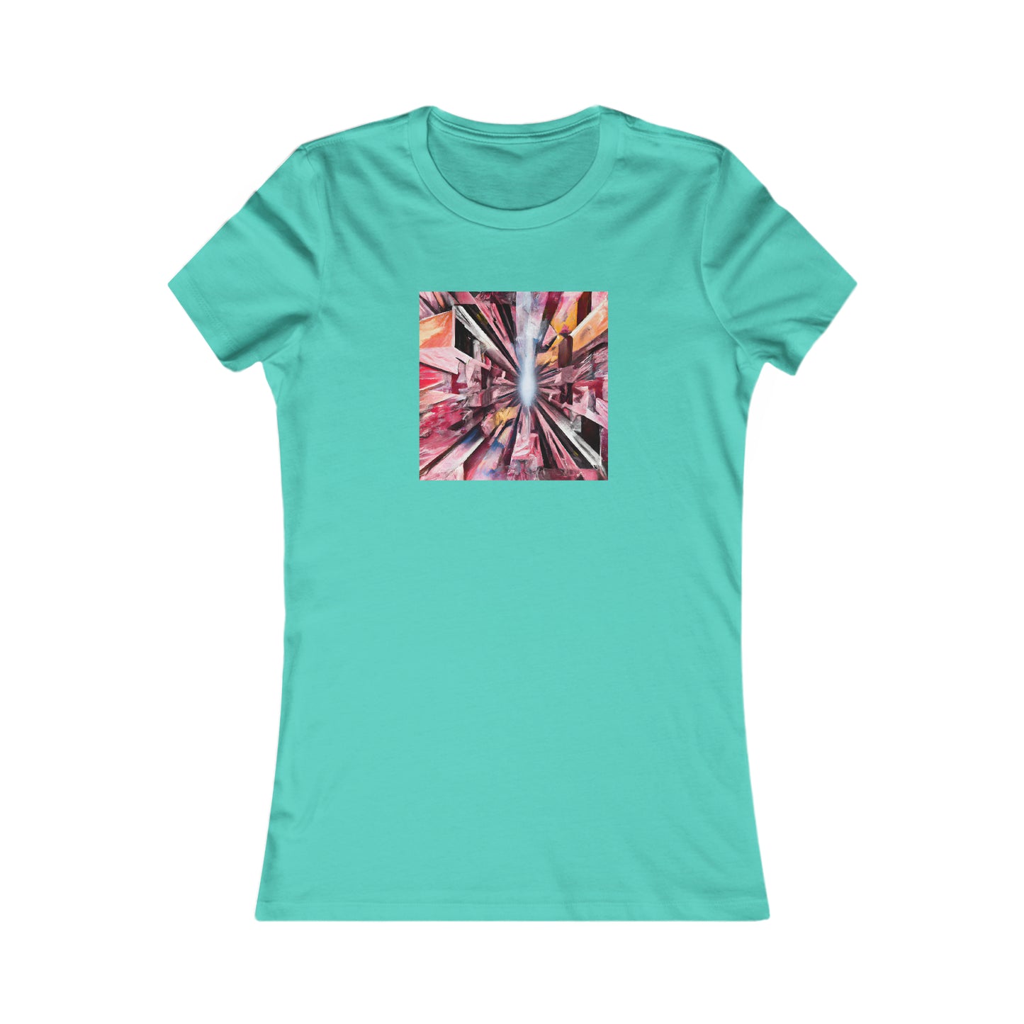 Imogen Hartley - Applied Force, Abstractly - Ladies' Cut Tee