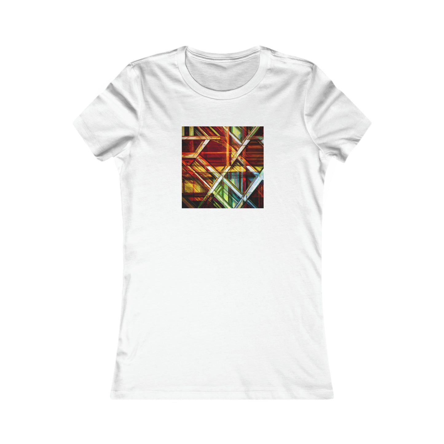 Aurelia Reynolds - Applied Force, Abstractly - Ladies' Cut Tee