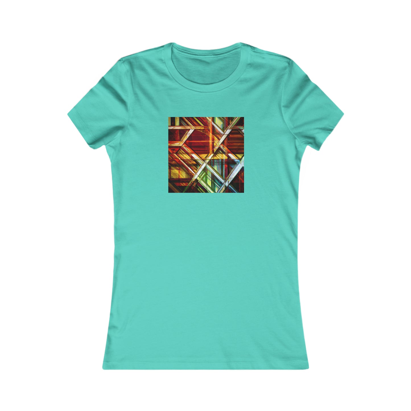 Aurelia Reynolds - Applied Force, Abstractly - Ladies' Cut Tee