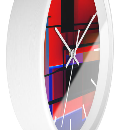 Eleanor Corbin - Air Resistance Force, Abstractly - Wall Clock