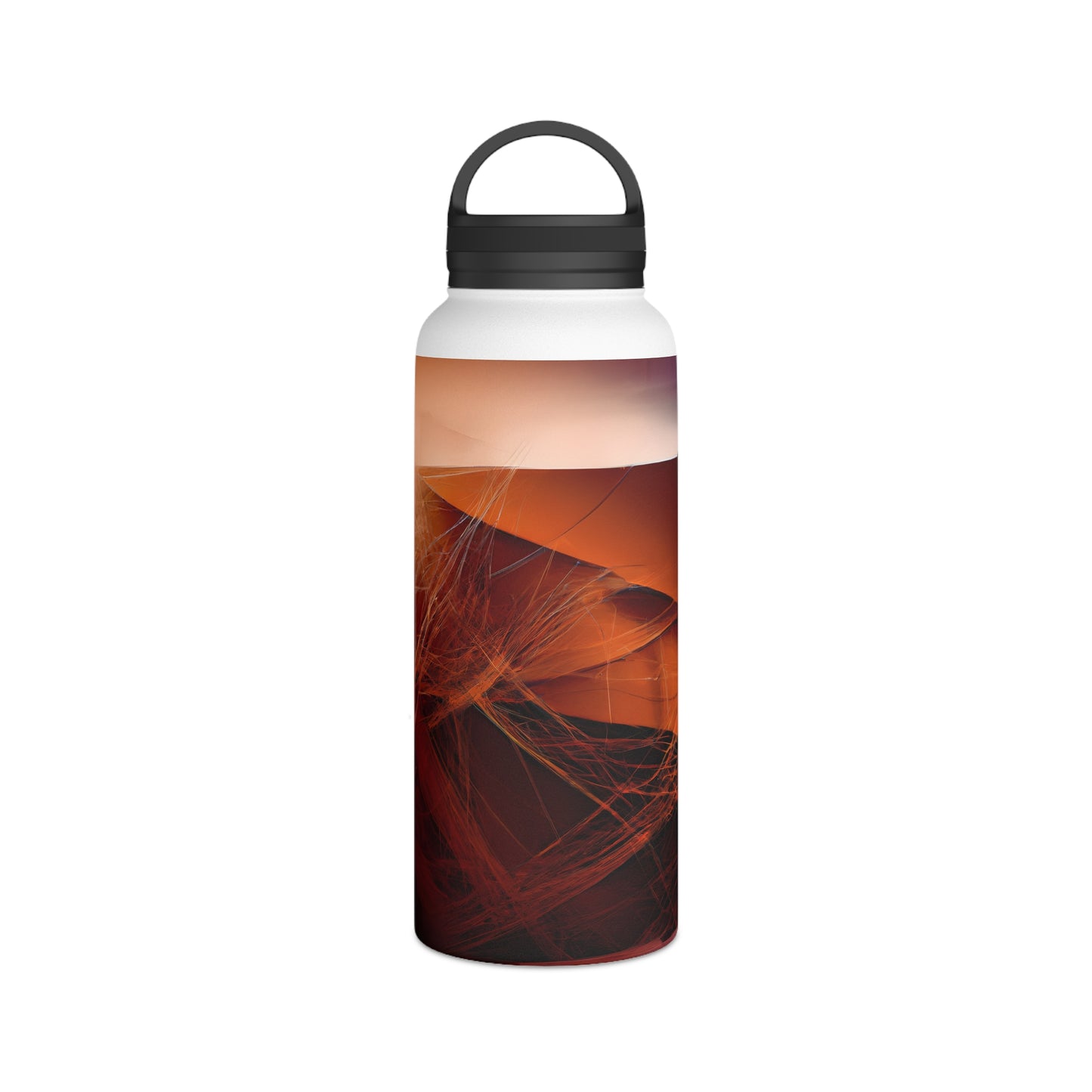 Leonard Frohman - Strong Force, Abstractly - Stainless Steel Water Bottle