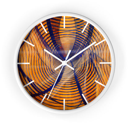 Carolyn Bennett - Spring Force, Abstractly - Wall Clock