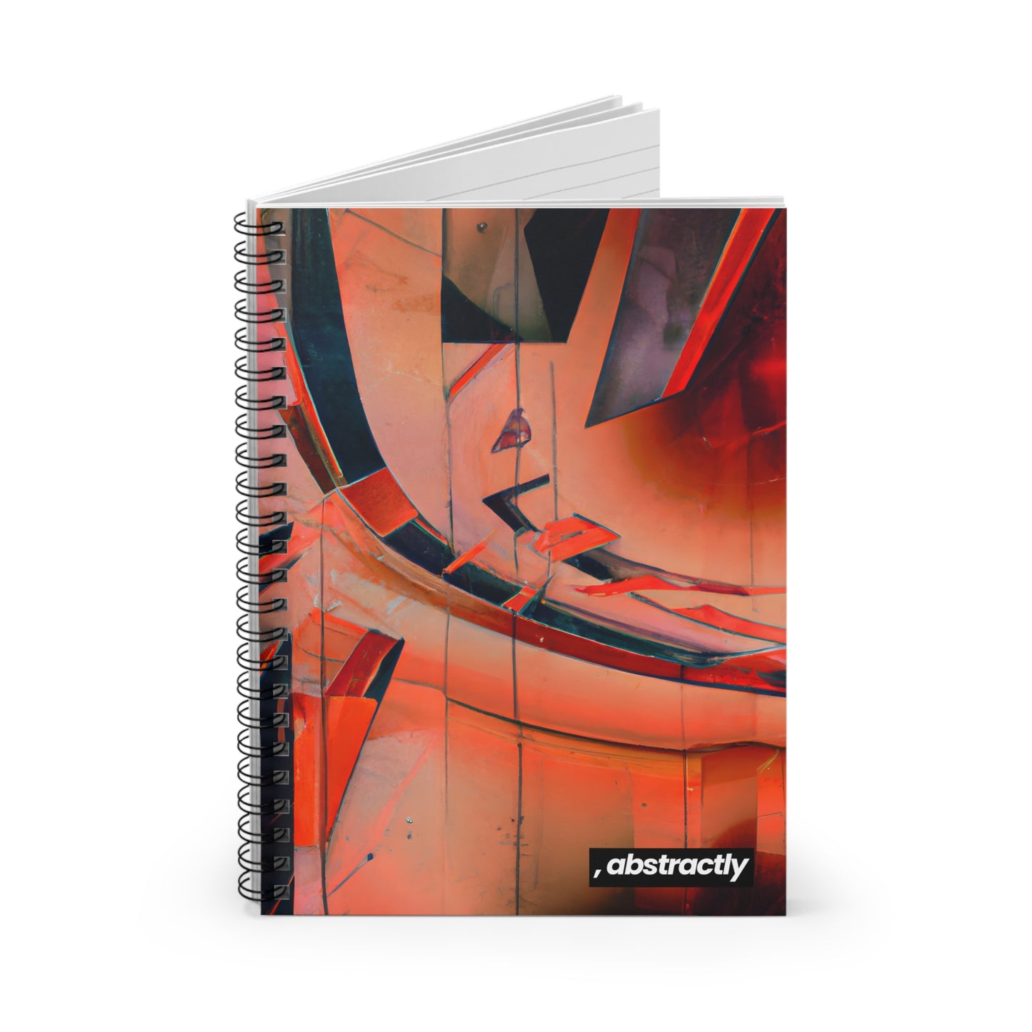 Caroline Adler - Weak Force, Abstractly - Spiral Notebook