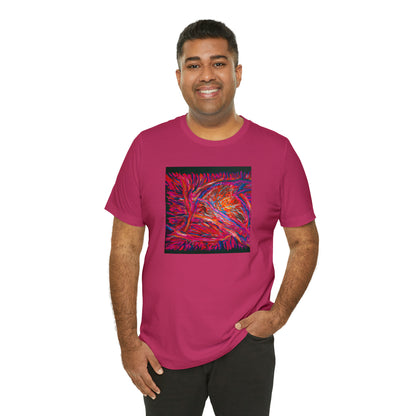 Solarian Crystal Prism - Neon, Abstractly - Tee