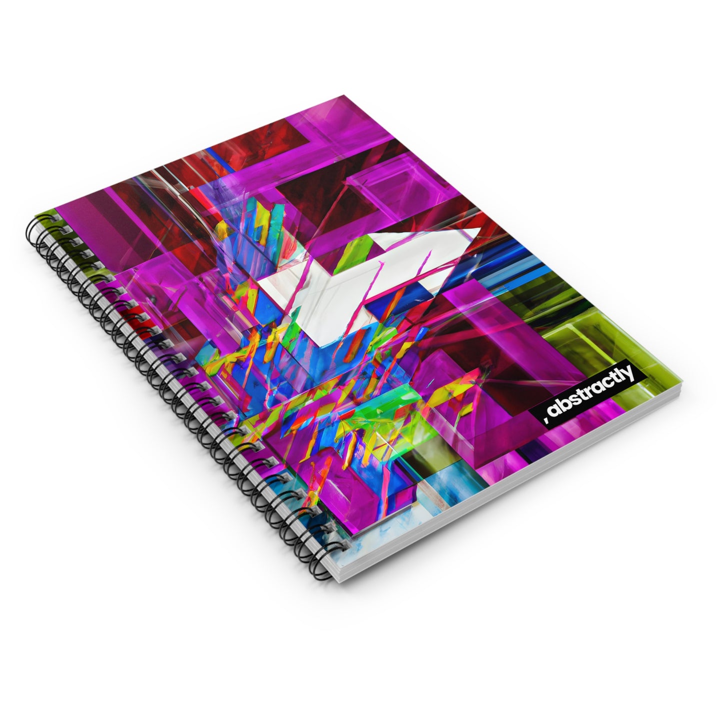 John Fermi - Friction Force, Abstractly - Spiral Notebook