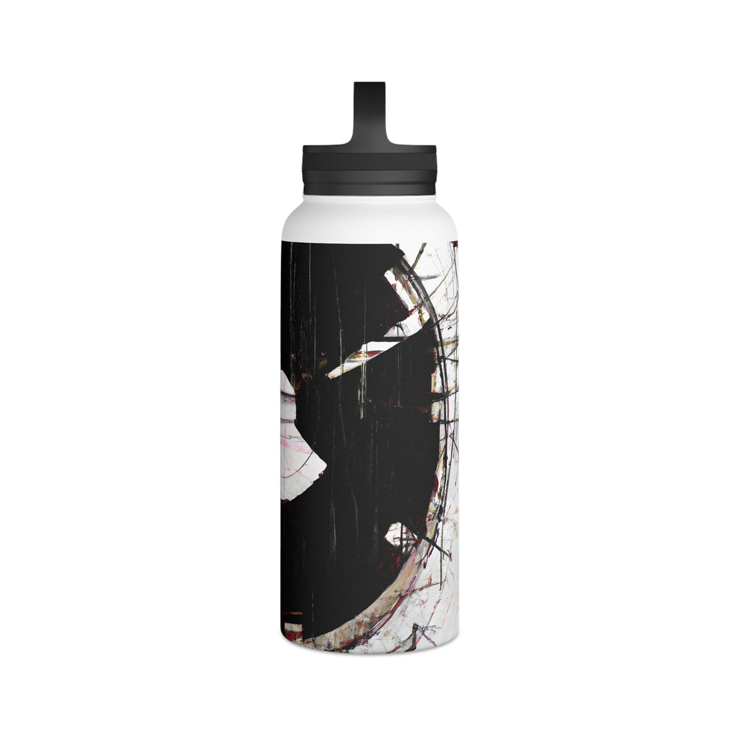 Theodore Rosenberg - Tension Force, Abstractly - Stainless Steel Water Bottle