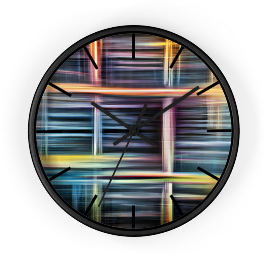 Mary Fermi - Air Resistance Force, Abstractly - Wall Clock