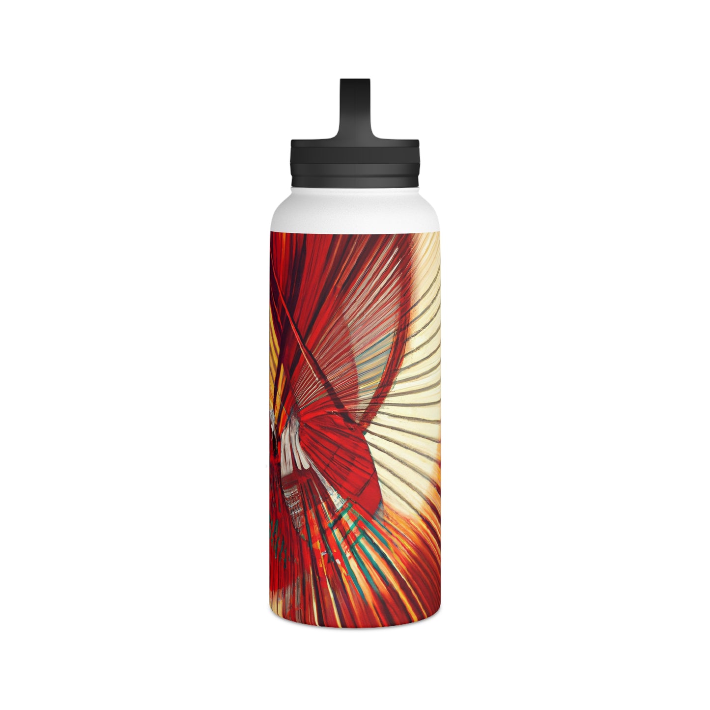 Margaret Rosenbaum - Spring Force, Abstractly - Stainless Steel Water Bottle