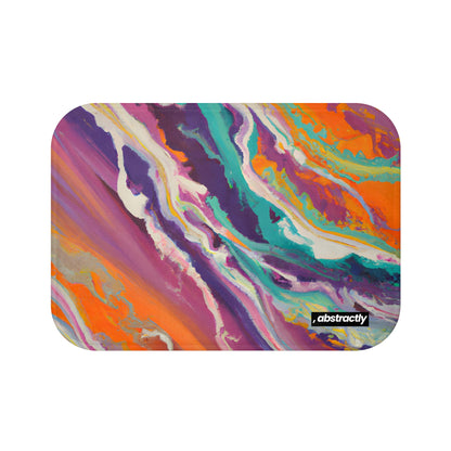 Gustavine Crystalidian - Chemistry, Abstractly - Bath Mat