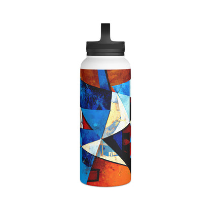 Bernard Fenton - Applied Force, Abstractly - Stainless Steel Water Bottle