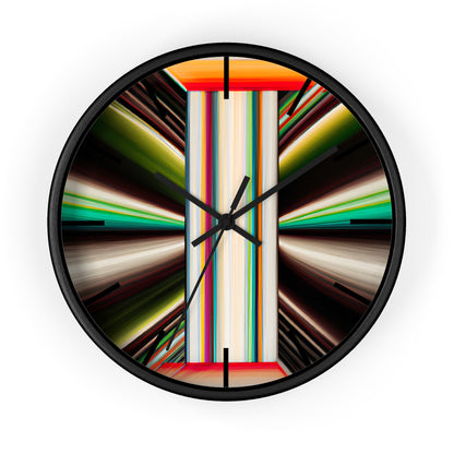 Ingrid Hartmann - Magnetic Force, Abstractly - Wall Clock