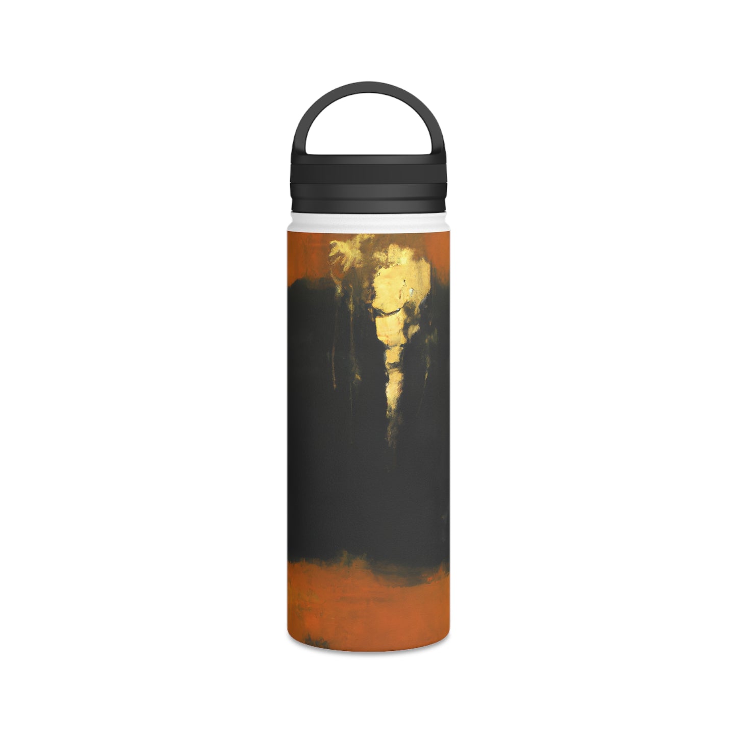 Quantum Trilithium Crystal - Chromium, Abstractly - Stainless Steel Water Bottle