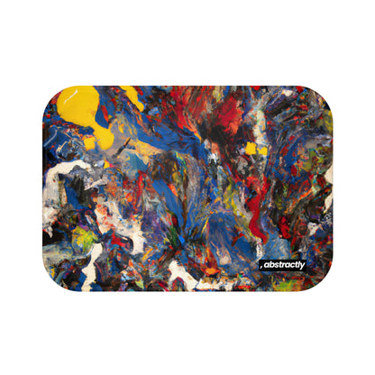 Amber Phosphorus Hexide - Chemistry, Abstractly - Bath Mat