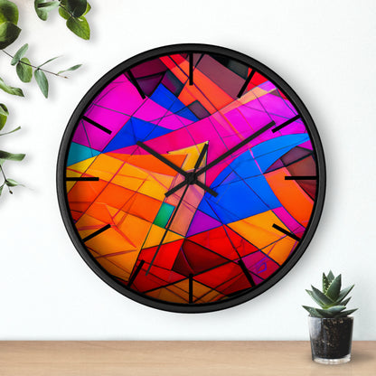 Frank Schroeder - Air Resistance Force, Abstractly - Wall Clock