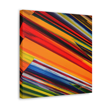 Carol Harwood - Friction Force, Abstractly - Canvas