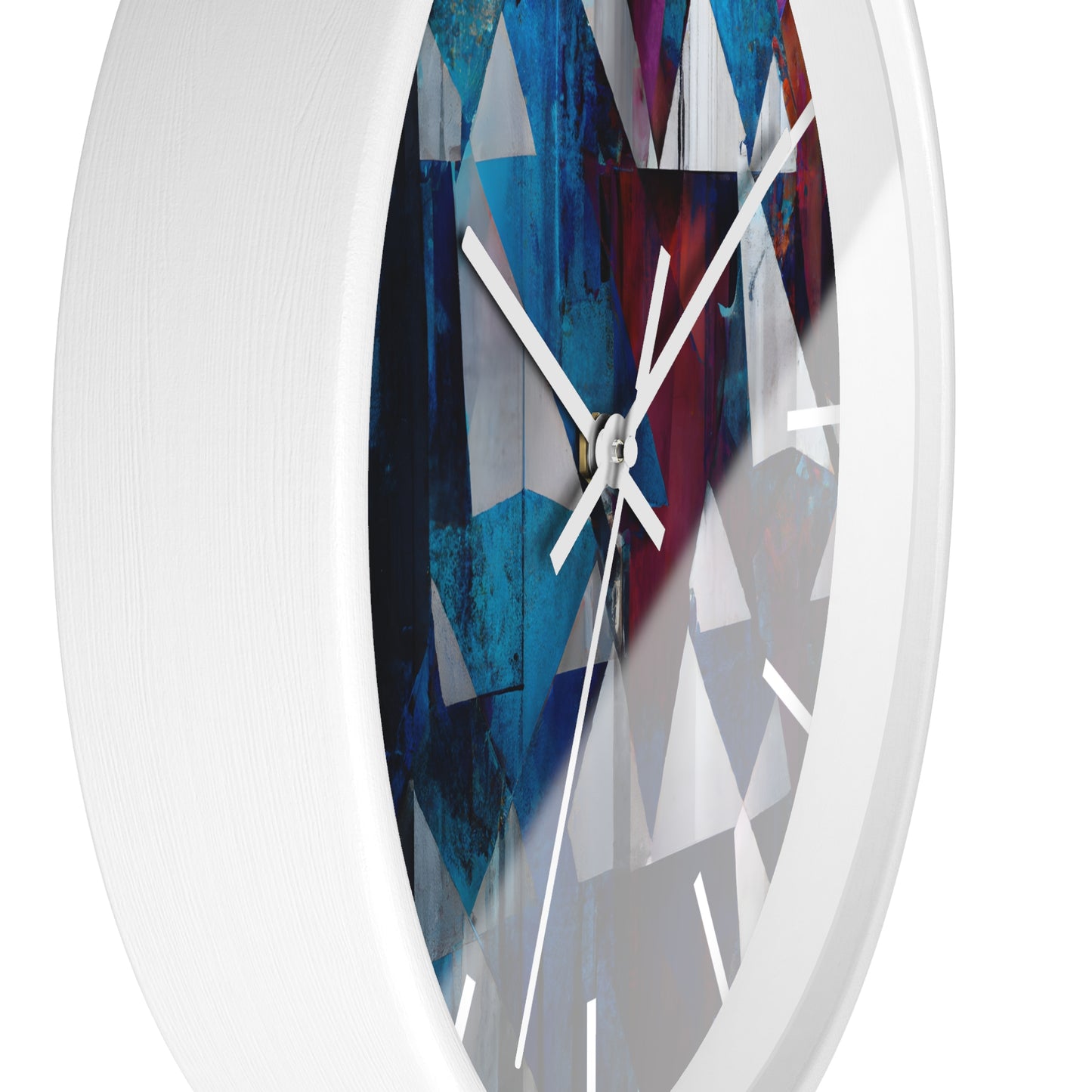 Mila Forsythe - Friction Force, Abstractly - Wall Clock