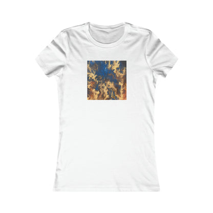 Bismarck Polarity Crystal - Chemistry, Abstractly - Ladies' Cut Tee