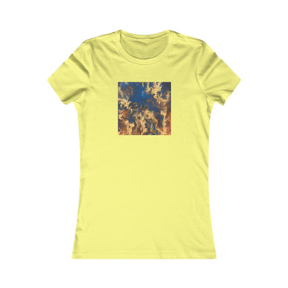 Bismarck Polarity Crystal - Chemistry, Abstractly - Ladies' Cut Tee