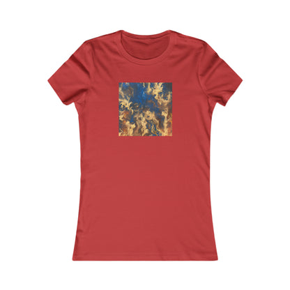 Bismarck Polarity Crystal - Chemistry, Abstractly - Ladies' Cut Tee